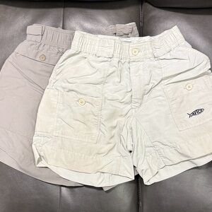 AFTCO Men's Light Gray Cargo Shorts